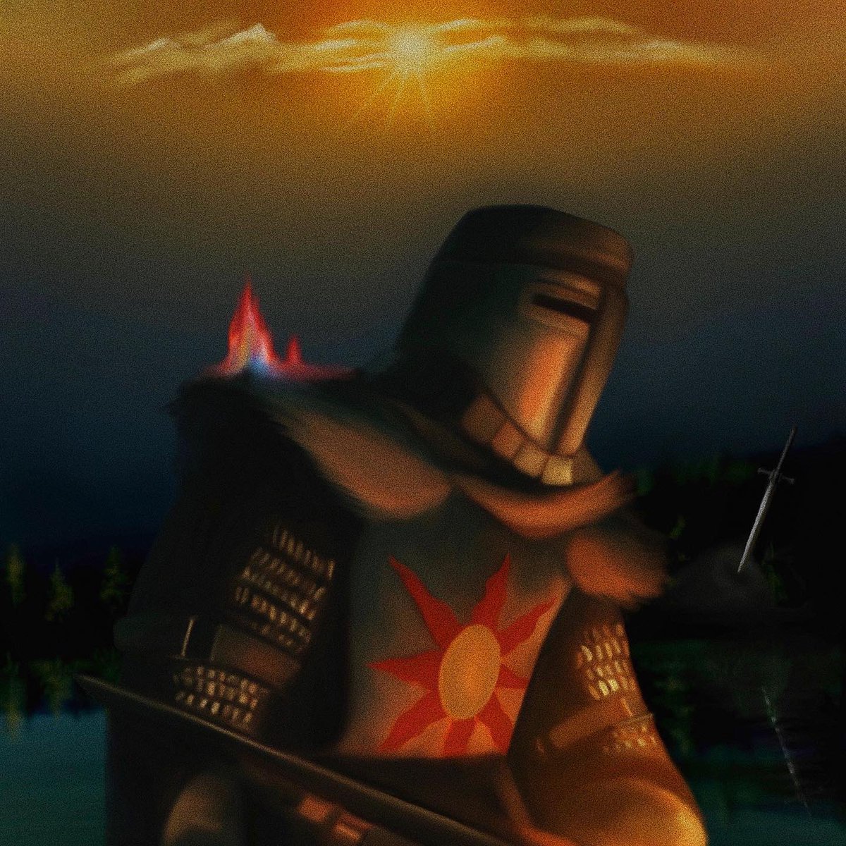 Good_Companyy's tweet photo. One month away from @eldenring so we decided to pay tribute to a beloved character from @darksoulsgame Journey of Solaire out on all Platforms 
Enjoy and praise the sun🔅♥️
تعالوا معنا في رحلة نتعرف على سولير 
نزلت في جميع المنصات 
الرابط في البايو https://t.co/gyix5rJOGn