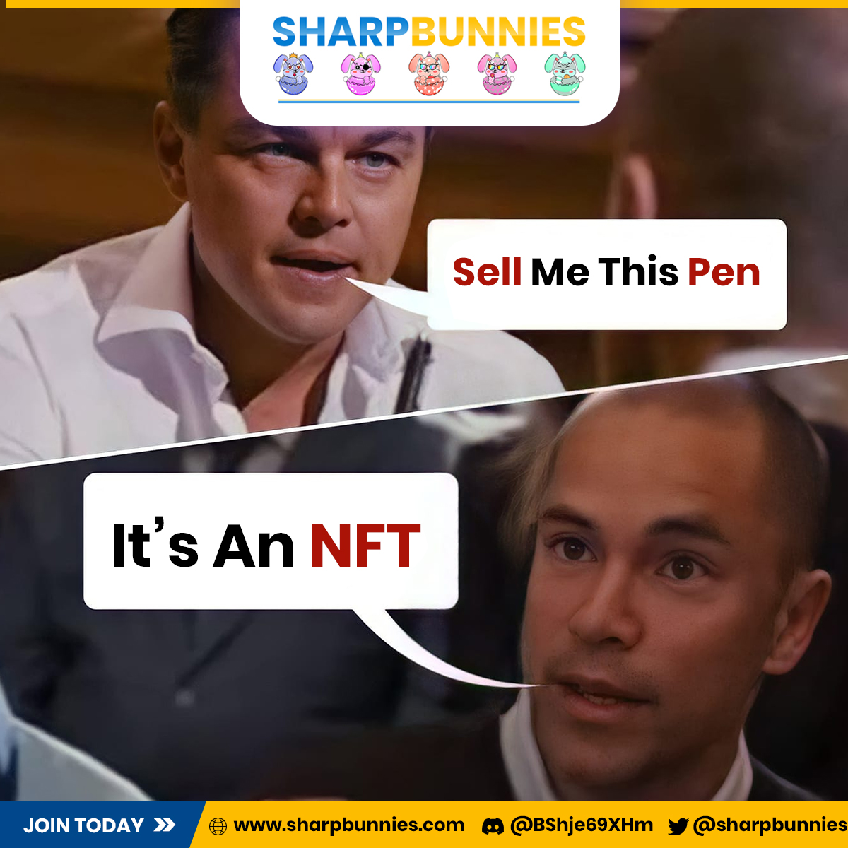 SharpBunnies's tweet photo. That’s How You Do It
.
.
.

🔔Stay Tuned To Our Community⤵️

✅ Join Twitter: @SharpBunnies
✅ Join Discord: https://t.co/3PKBF3jMJG
✅ Website: https://t.co/Td1CN7jhR7

#BuyNFT #NFT #NFTCommunity #nftcollector #NFTdrop #NFTshilling #NFTcollectibles #NFTgame #freeNFT #NFTMinting https://t.co/AAdxTN9MYN