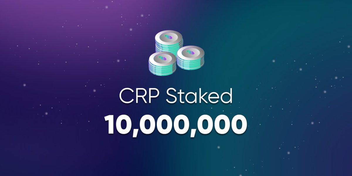 CropperFinance's tweet photo. Cropper has just passed 10,000,000 CRP staked!

Croppers, let’s keep the momentum going! More info on our new tiers dropping soon. Stay tuned. 🙌

Stake now or forever hodl your piece. 👇
https://t.co/s2IqLnmbdP https://t.co/dBfZ04xBD8