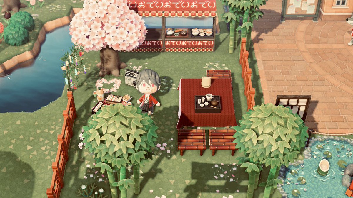 yoru_acnh's tweet photo. J'ai commencé un coin détente 🌸
.
.
#ACNH #AnimalCrossing https://t.co/BLSoEtjGFP