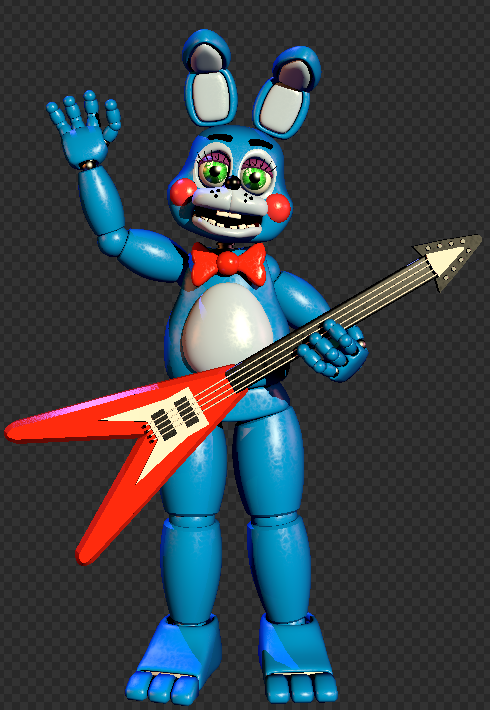 Ultimate FNaF Model Pack on X: Toy Bonnie v3 finished Model by  @thunderbob333 @tm_animations mats / lights by @tm_animations #FNAF2  #Blender3D  / X