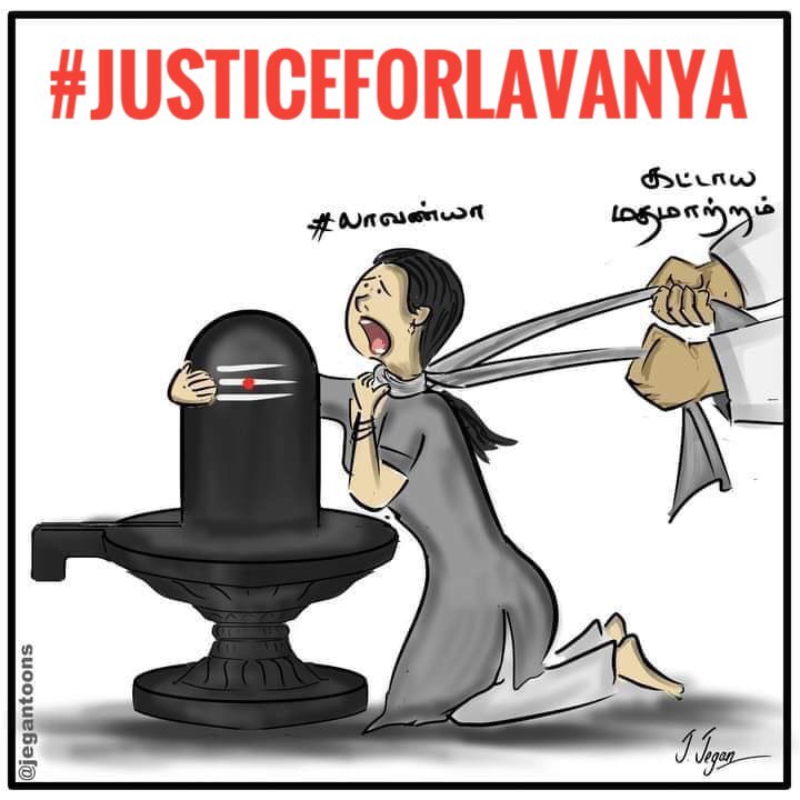 zanwar_rohit's tweet photo. Missionary lobbies have their roots deep inside the system, let's uproot it together !

Let’s Roar Together

#Justiceforlavanaya 
#NationWithLavanya #BetiBachao 

Say Loud &amp; Clear -

“Stop Forced Christianity Conversion” 

॥धर्मो रक्षति रक्षितः॥ https://t.co/nlsEsjqJyG