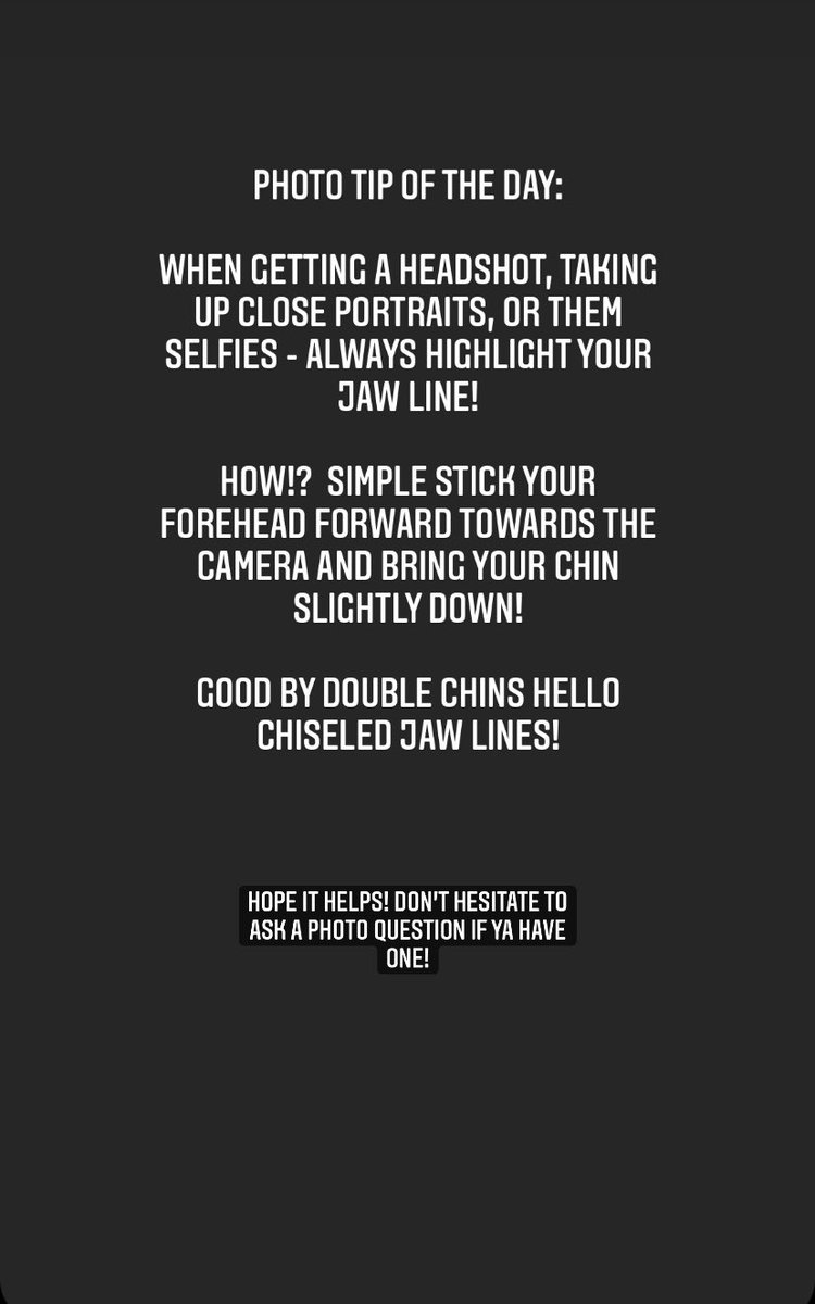 cdrvisuals's tweet image. How to get some jaw line juice! Check it out and get rid of that double chin