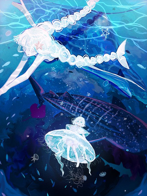 「jellyfish」 illustration images(Popular)