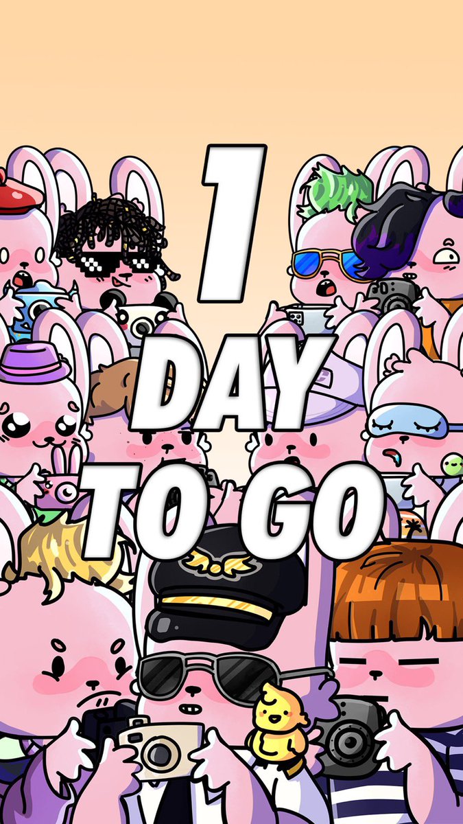 🔥1 day to go for our public mint🔥

🚨Presale starts now🚨

Whitelisted members can enjoy 50% off discount (0.5 SOL) to mint maximum 5 Travel Bunnies now!

Check out discord for how to mint:

 discord.gg/9XPxErZTek

#NFT #NFTs #NFTCommunity #Solana #SolanaNFT #SolanaNFTs