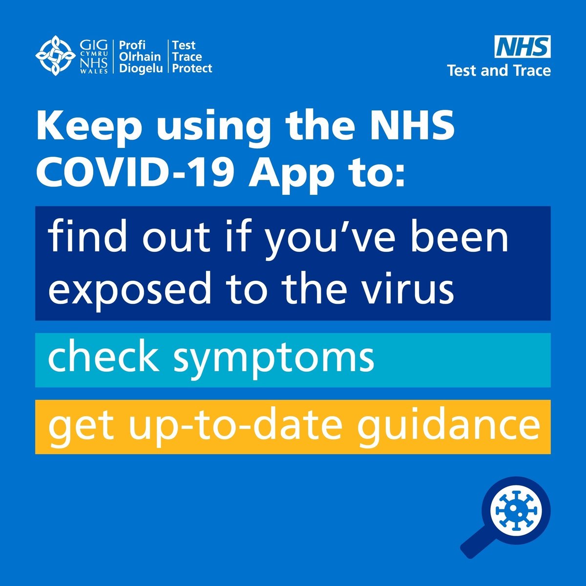 NHS COVID-19 app tweet media