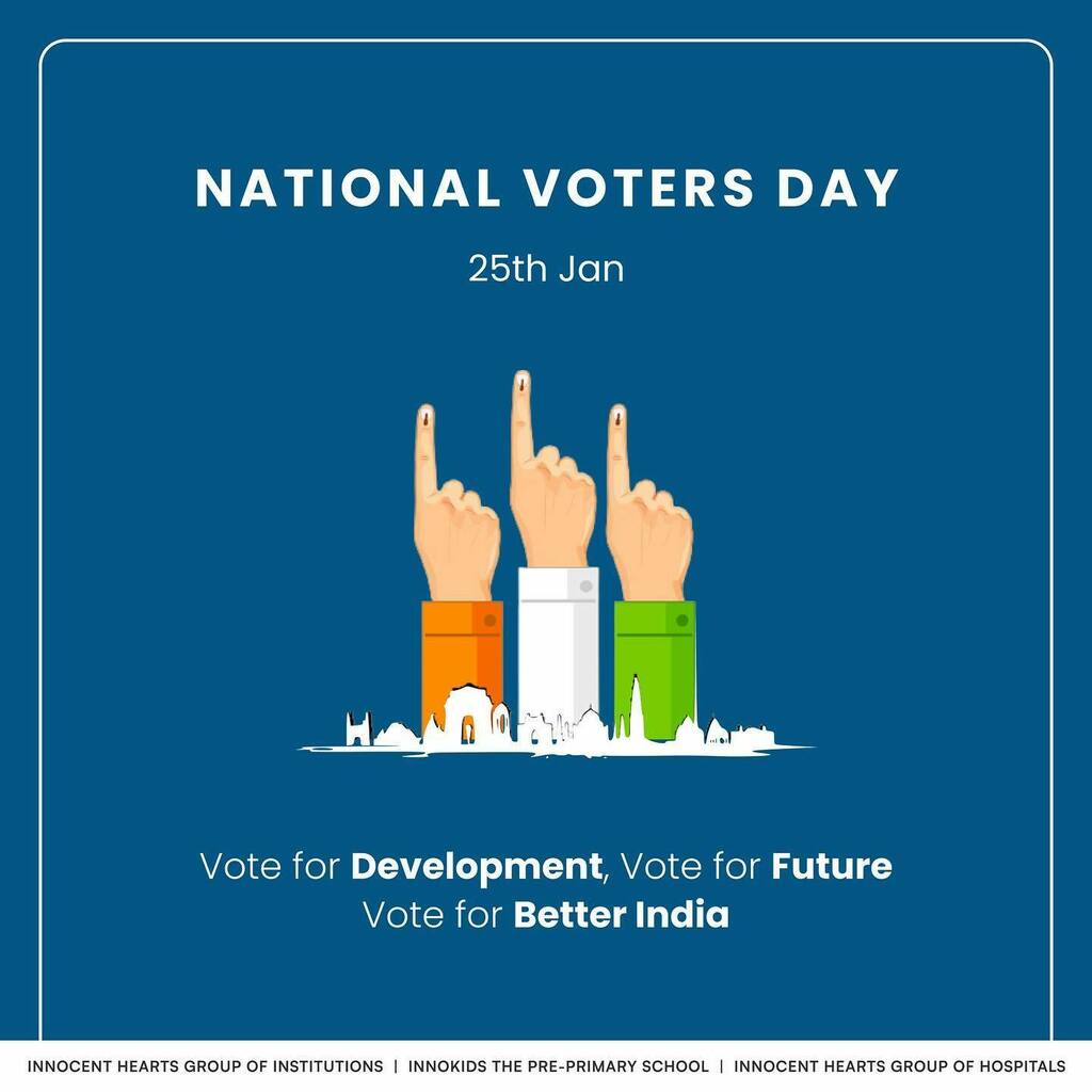 IHGI_GROUP's tweet photo. To encourage more young voters to take part in the political process, the Government of India decided to celebrate January 25 every year as "National h Voters' Day". It started on 25 January 2011 to mark Commission's foundation day.
.
.
.
#ihgi #nationalvotersday #vote #prou… https://t.co/oZrmQsoQyz