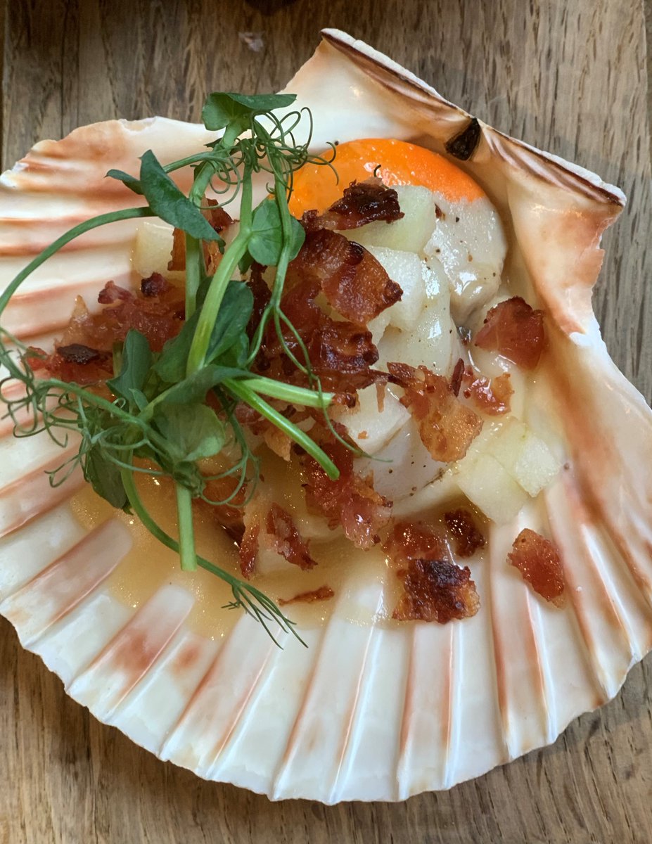 It's #Scallop season and at the #Fish #cafe we  have an amazing 5 course #menu using our #local #Ryebay Scallops.  Created by #chef Paul Webbe, £45pp, needs to be ordered by the whole table. See website for details. @Visit1066 <a href="/1066Tweets/">1066 Tweets</a> <a href="/VisitRyeBay/">VisitRyeBay</a>