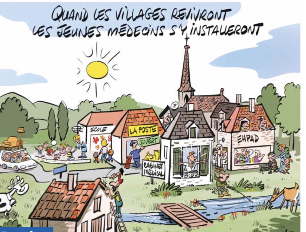 Désert médicaux? D’accord avec Michel <a href="/ChassangCSMF/">MICHEL CHASSANG</a>! Stop à la démagogie! <a href="/URPSMLNA/">URPS Médecins Libéraux Nouvelle-Aquitaine</a>