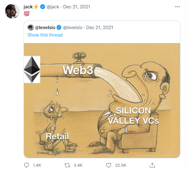 blockchain_soc's tweet photo. "You Don't Own Web3": A Coinbase Curse and How VCs Sell Crypto to Retail - https://t.co/dAtkLxDn8A https://t.co/N6TrOXP9Oq