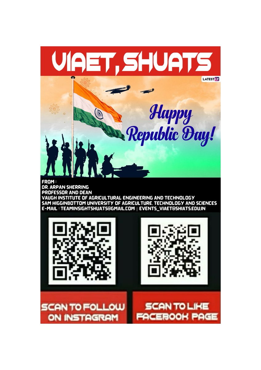 IShuats's tweet photo. @happyrepublicday https://t.co/F252AQA7zv
