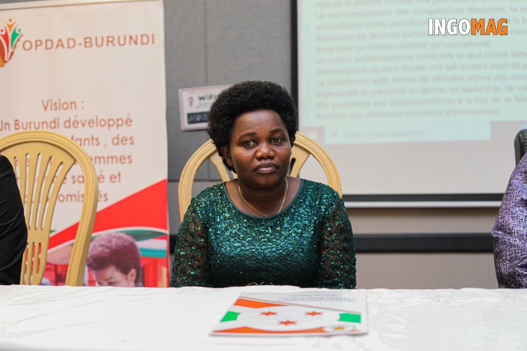 IngoMagazine's tweet photo. Sous le Haut Patronage de S.E Angeline #Ndayishimiye, @Burundi1stLady et Présidente de l'@OPDAD_Burundi, a eu lieu ce mardi 25/01/2022 à Kiriri garden hôtel, le lancement officiel de la plateforme des compétences de la femme #Burundi-aise.
#ingomag https://t.co/AtZuEVKsIP