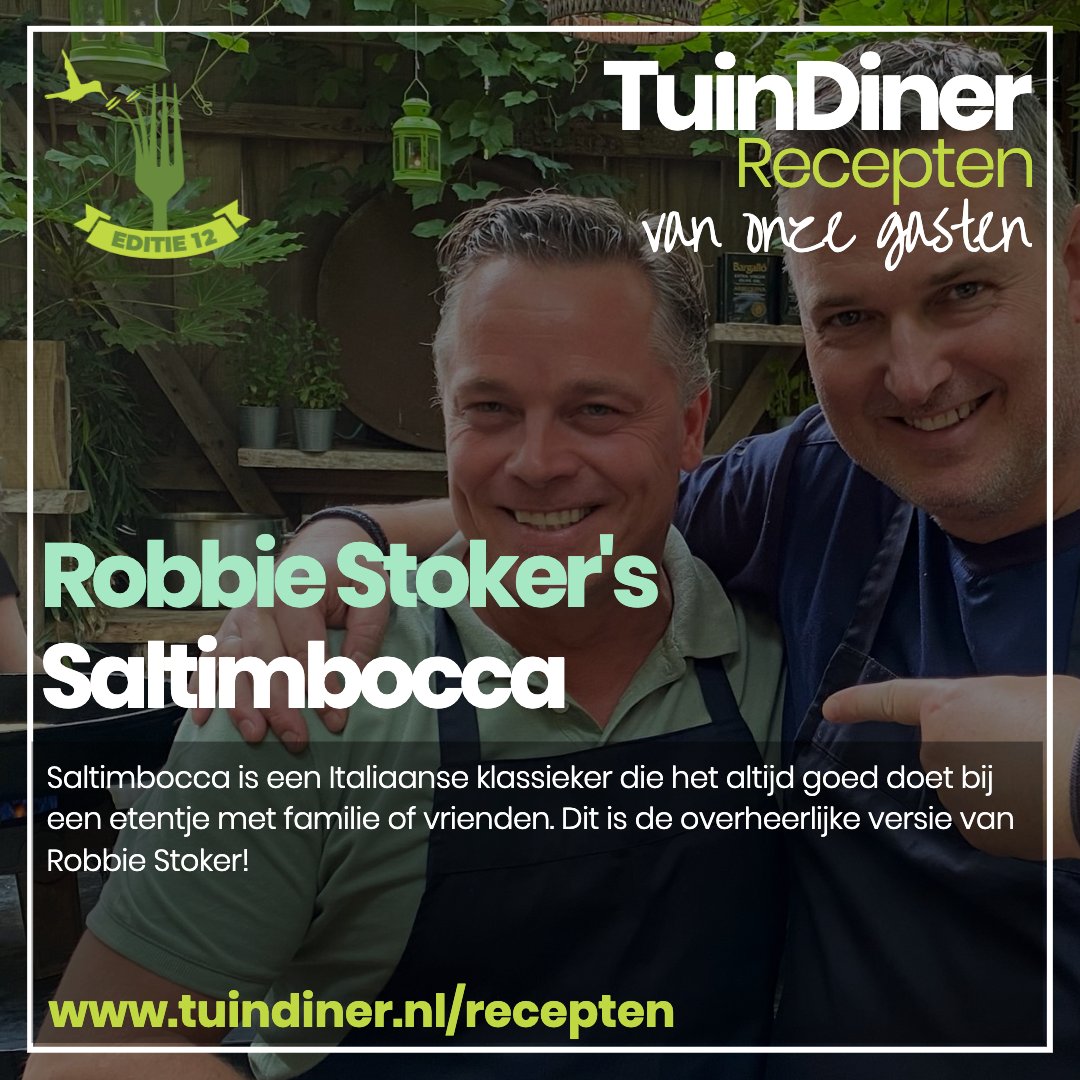 Saltimbocca is een Italiaanse klassieker die het altijd goed doet bij een etentje met familie of vrienden. Dit is de overheerlijke versie van Robbie Stoker!

Recept: social.tuindiner.nl/77kU

#tuindiner #heiloo #recepten #recept #saltimbocca #recipe #recipes #foodie #sharing