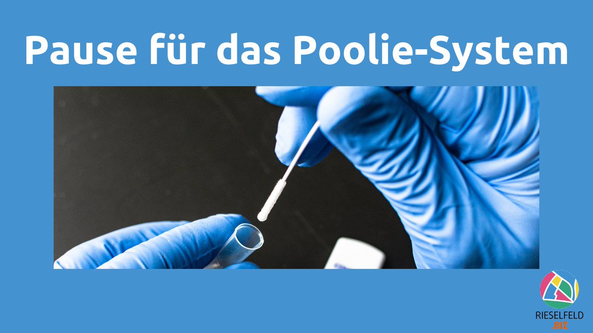 Infrastruktur rund um die #PCRTest -Tests an #Schulen und #Kitas gerät wegen stark steigender Infektionszahlen an seine Grenzen
#Stadtverwaltung reagiert auf... rieselfeld.biz/rieselfeld-inf…