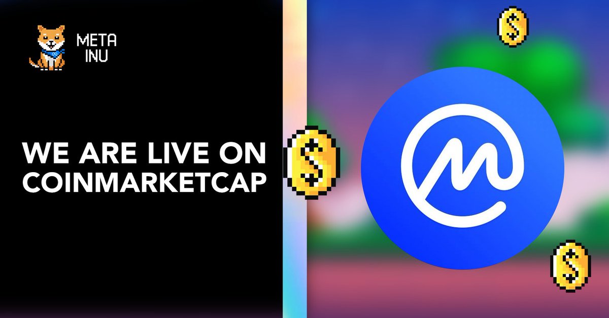 MetaInucoin's tweet photo. We are LIVE! Buy, buy, buy! #MetaInu https://t.co/fIjLmkPwPl