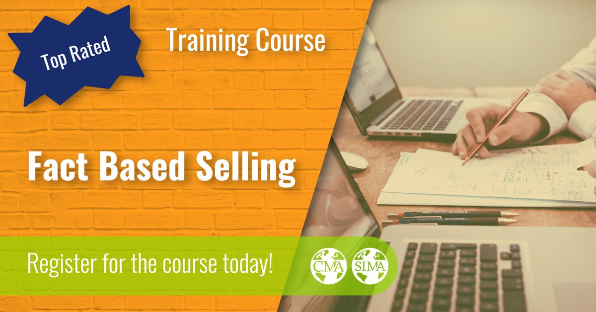 Take advantage of your membership with the #CMA and check out our outstanding programs and training courses like today's spotlight: Fact Based Selling!

Check out more about membership benefits and training here: bit.ly/3mq2R7n  

#Categorymanagment #CPG #Shopperinsights