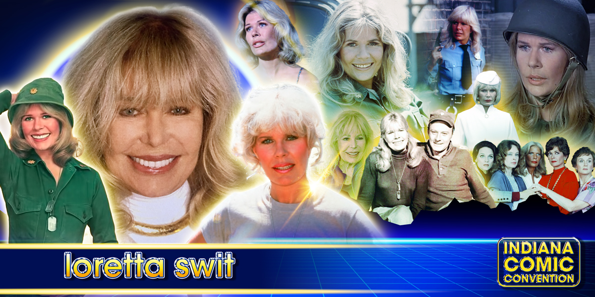 Indiana__CC's tweet photo. Please welcome our latest Indiana Comic Convention guest Loretta Swit! She is best known for her portrayal of Major Margaret “Hot Lips” Houlihan on M*A*S*H, for which she won two Emmy Awards! Meet Loretta Swit this April!
🎟 Get your 2022 pass! https://t.co/beUdByNHB2 https://t.co/hjHnVbCFfp