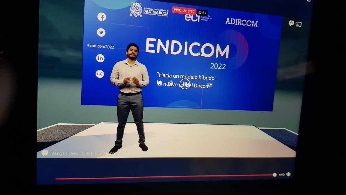 elsacasas's tweet photo. Excelente la 1ra fecha de #Endicom2022 @endicomperu Mañana seguimos con las excelentes exposiciones. https://t.co/ieVORmpawM
