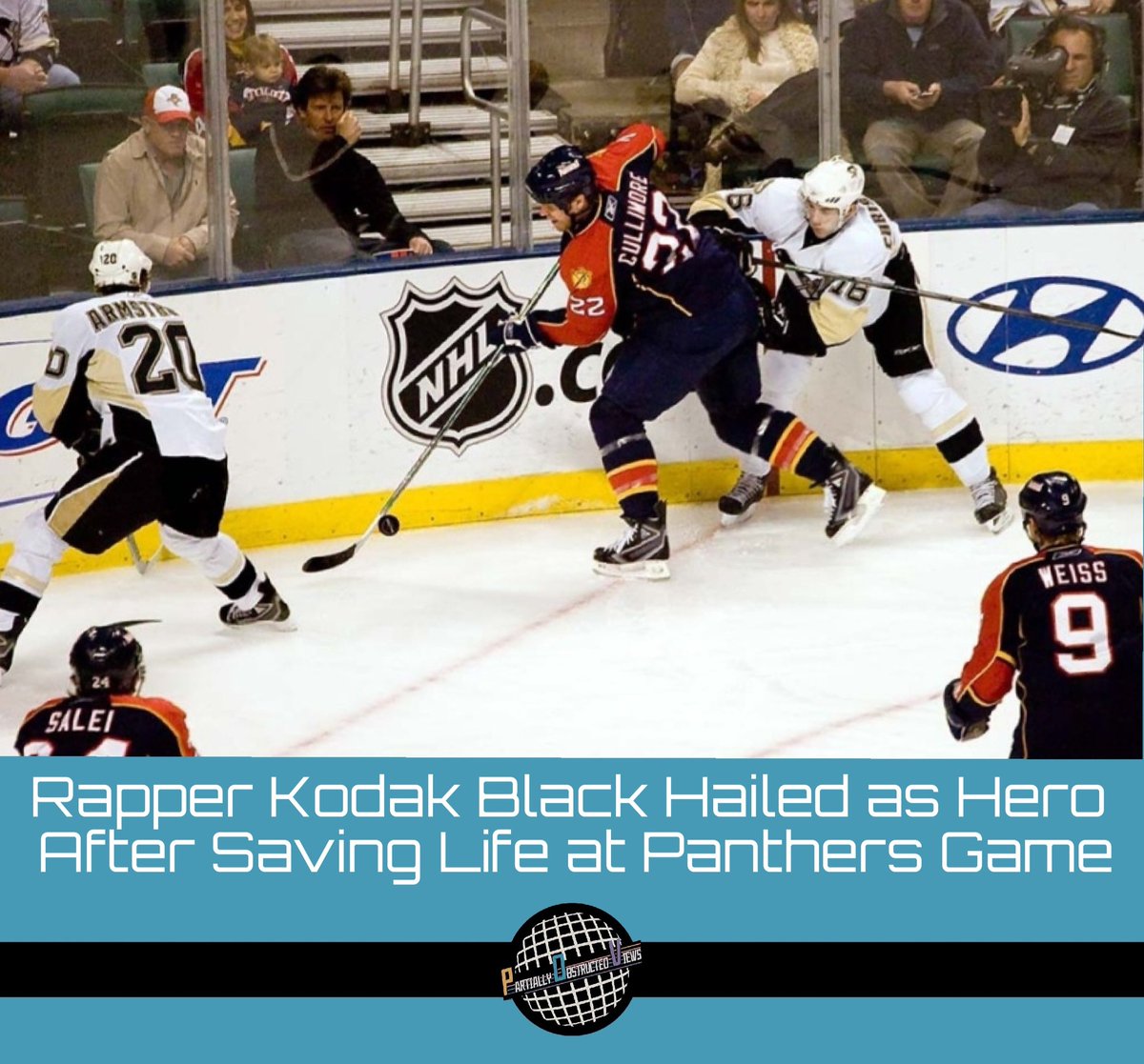 POVSportsComedy's tweet photo. New article by @sweet_matty_g 🏒
#NHL #KodakBlack #Hockey
#Florida #Panthers
Read it here: 
https://t.co/THPrSU0VDw https://t.co/cGwA5FfqhH