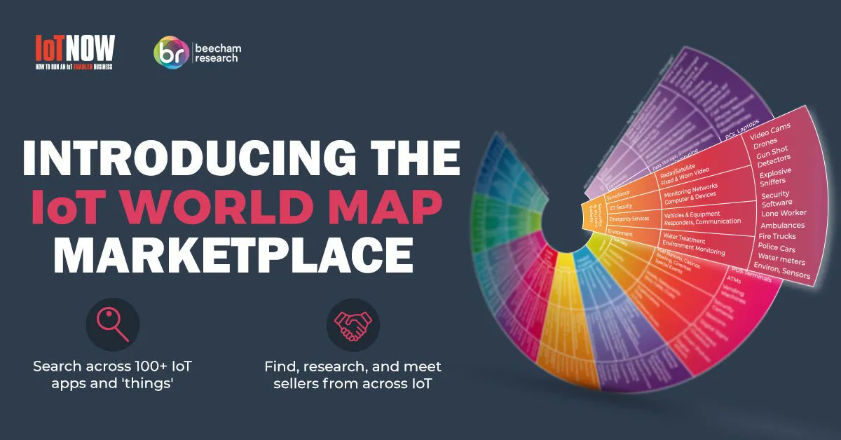 IoTNow_'s tweet image. Tired of scrolling to find a partner in IoT? The IoT World Map has done the hard work for you. Start here to find your perfect partner buff.ly/2YBnnZ6 | #IoT #IIoT #AIoT