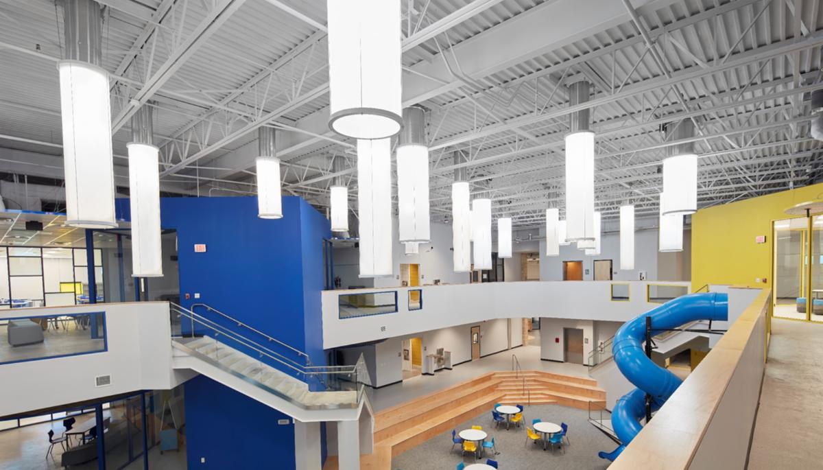 Shining light on our inspiring commercial spaces! Click the link to learn more: conta.cc/3G29x1E