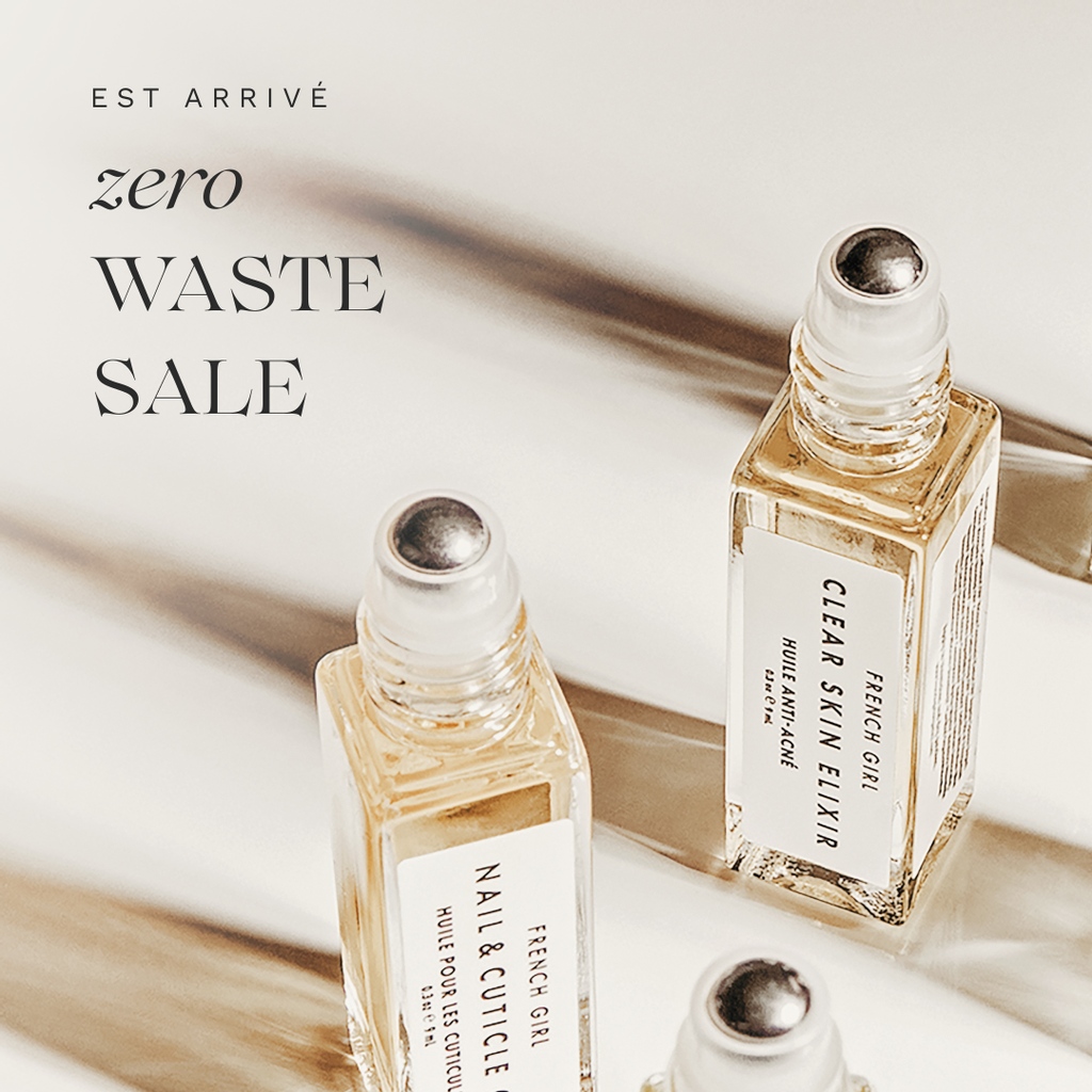 Our Zero-Waste Sale is going on now. Find your favorite French Girl products at a very gentle price. Link below to shop. 

frenchgirlorganics.com/collections/ze…