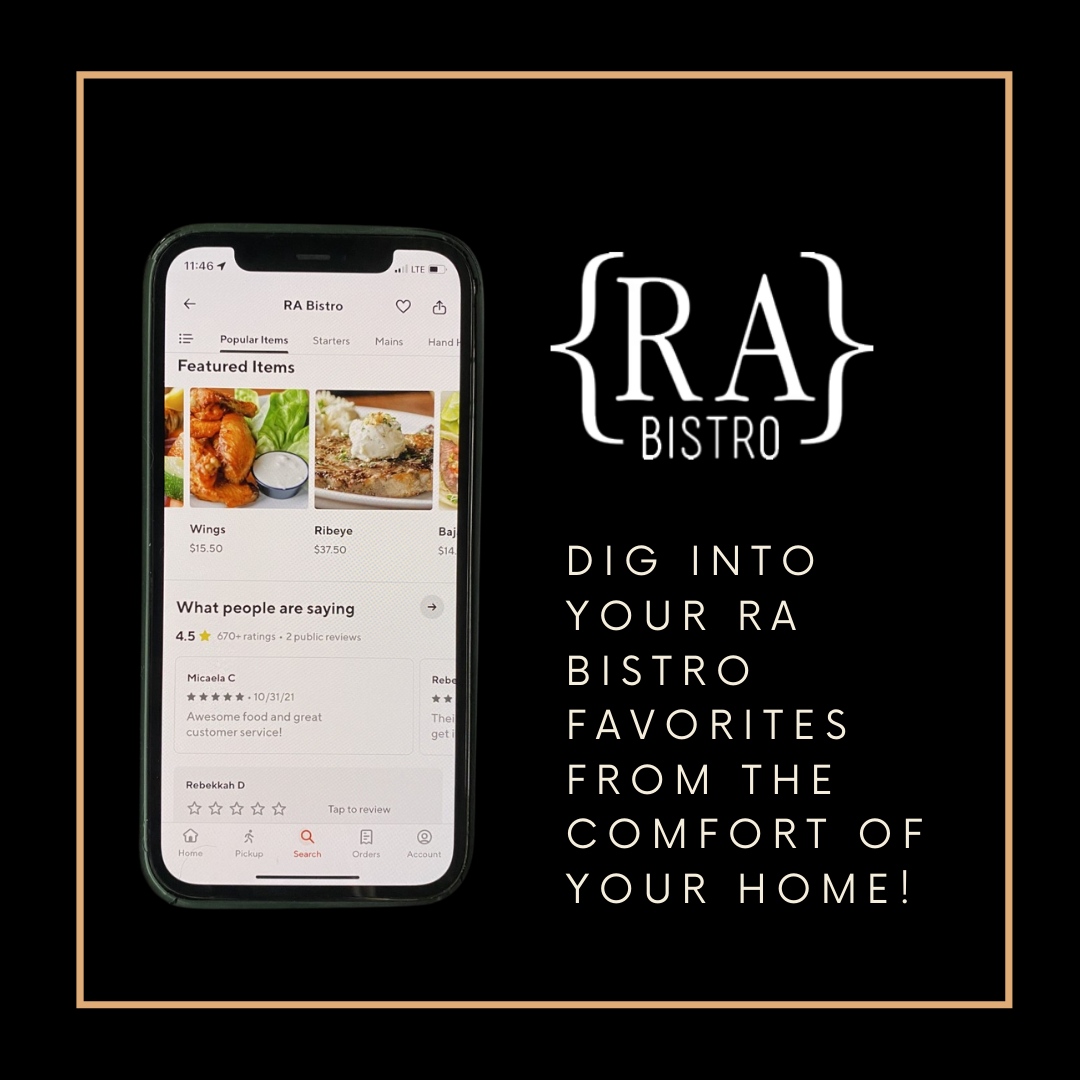 rabistro's tweet photo. Dig into your RA Bistro favorites from the comfort of your home!

Order your door dash delivery here ➡️https://t.co/yIBGguJRTK https://t.co/qMPD3ych0D
