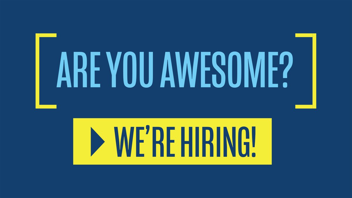 We're looking for a Graphic Designer to join our team! 🌟

If you want to:
▶️ Assist in the development and implementation of brand visual identity and design standards
▶️ Create high-quality digital/web and print assets

Then, apply today --> bit.ly/3IFP44t
