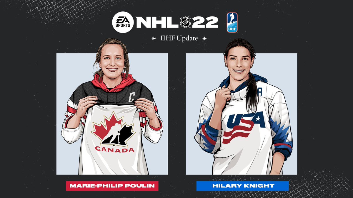 The latest #NHL22 patch will be available Thursday 1/27 @ 1pm EST ⏰

Learn more about all the changes 🔧 including Men's and Women's World Championships 🌎👉 x.ea.com/72733