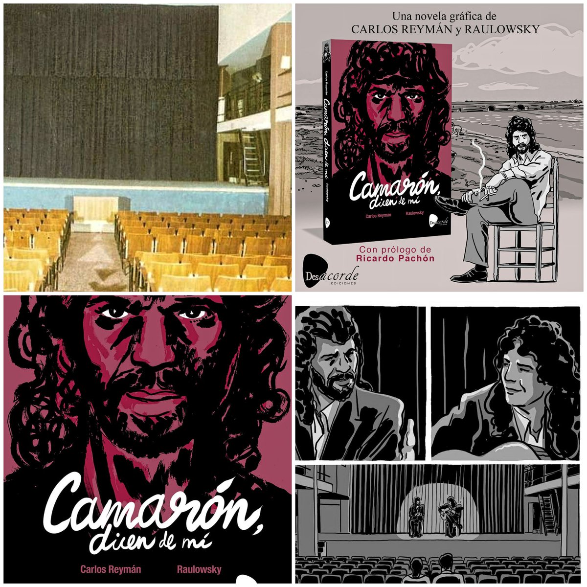 AlexEpiR's tweet photo. Hoy 25 de Enero se cumplen 30 años del último concierto de Camarón en el Colegio Mayor San Juan Evangelista de Madrid, y continúa su leyenda con un nuevo comic esta semana. Eterno, universal e infinito. #ElJohnny https://t.co/s9hfCBWdmZ
