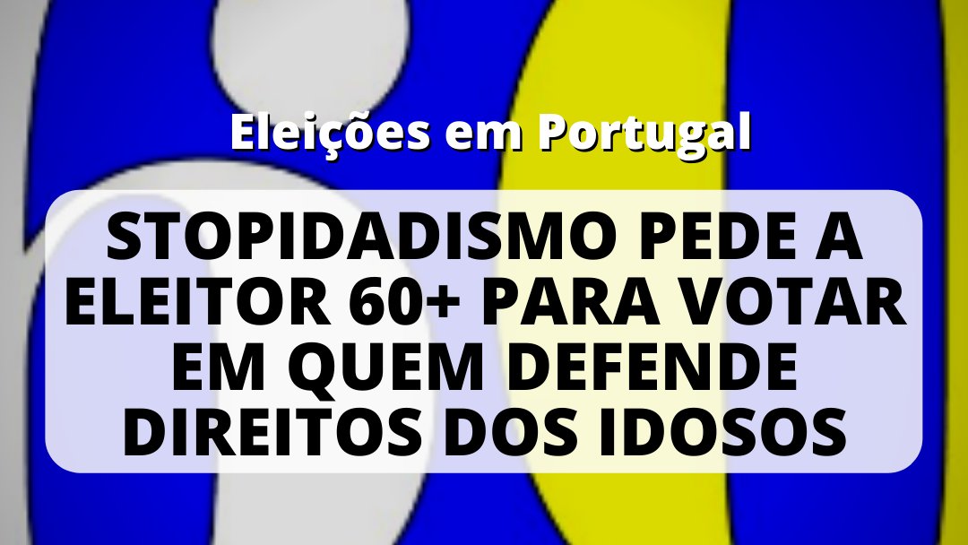longevinews's tweet photo. SAIBA MAIS em https://t.co/Qu9ORrpvPA

#longevinews #longevidade #terceiraidade #geriatria #gerontologia #pessoasidosas #etarismo #edadismo #SBGG #ABGeronto #abraz #DireitosHumanos #velhicenãoédoença #Ampid #Stopidadismo #eleições2022 #eleicoes2022 #Portugal #Legislativas2022 https://t.co/jzbRd4PraK