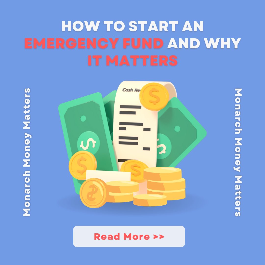 _MonarchMoney_'s tweet photo. An emergency fund is 💵 set aside for unforeseen circumstances. Think of it as a safety net to catch you when expenses spring up unexpectedly. 🧾 https://t.co/SIVJOS8Z9j