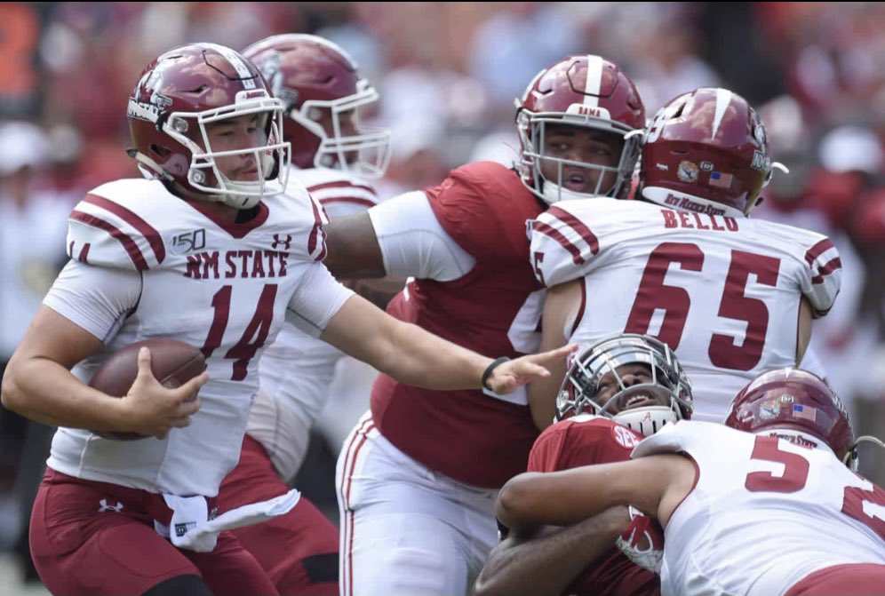 Very excited to be offered my first FBS scholarship from New Mexico State!
Thanks <a href="/NMStateFootball/">New Mexico State Football</a> for the opportunity!