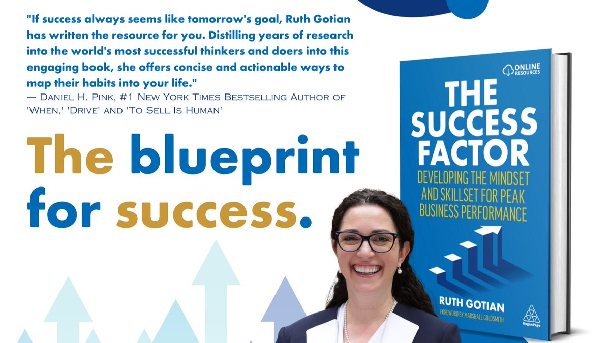 Dr. Stefanie K. Johnson (@drstefjohnson) on Twitter photo 🥂 Congratulations to <a href="/RuthGotian/">Ruth (Ginsburg) Gotian, EdD, MS</a> on the launch of ‘The Success Factor’. Want to learn from #astronauts, Nobel Prize winners, and Olympic #champions?
⭐️Create & elevate the plan for your #success and #performance, get yourself a copy of her #book at ruthgotian.com/book⭐️ 🥂 Congratulations to <a href="/RuthGotian/">Ruth (Ginsburg) Gotian, EdD, MS</a> on the launch of ‘The Success Factor’. Want to learn from #astronauts, Nobel Prize winners, and Olympic #champions?
⭐️Create & elevate the plan for your #success and #performance, get yourself a copy of her #book at ruthgotian.com/book⭐️