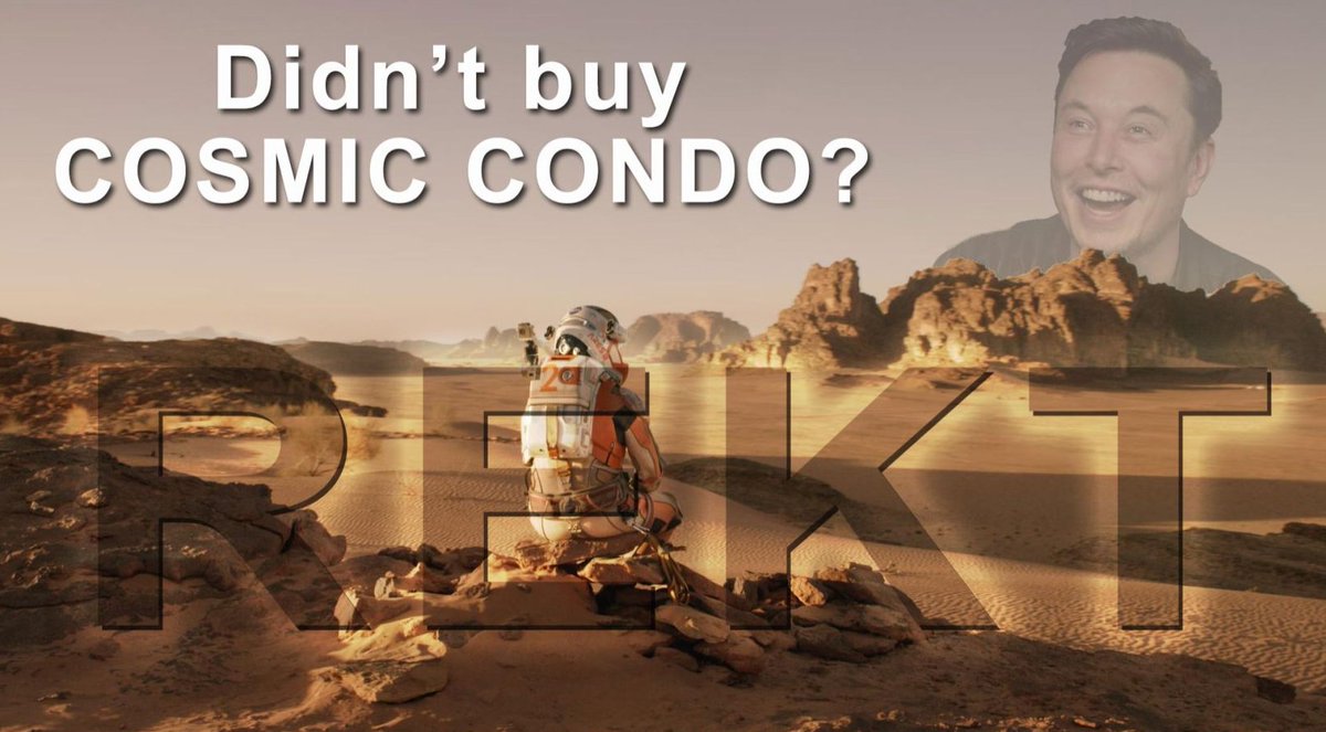 NedRyersonJr's tweet photo. Now recruiting new Martians... @cosmiccondos #CosmicCondos #nft #nftdrop #nftcommunity @elonmusk https://t.co/bw8YOuXI2V