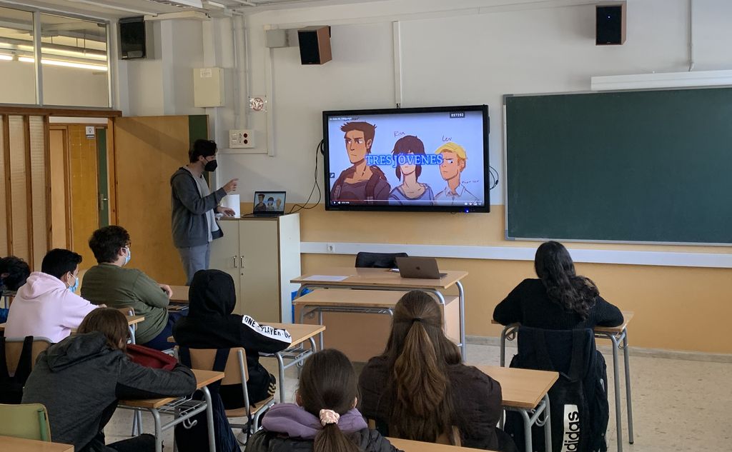 centresenlinia's tweet image. Booktrailers, fotografia d’estudi, incentivació de la lectura, Planetari “canvi climàtic 2021” són exemples dels Projectes amb Oportunitats d'Èxit Educatiu a Favor de l'Alumnat a l’@INSdeSales de Viladecans  agora.xtec.cat/iesdesales/?s=…
#POEFA #ÈxitEducatiu #Transformacióeducativa