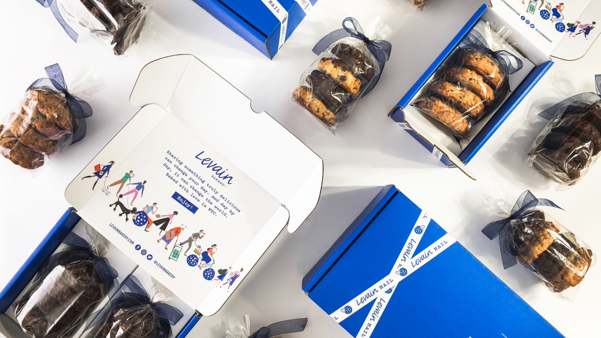 rrdonnelley's tweet image. When the pandemic hit, so did an explosion of online orders for @levainbakery&apos;s famous cookies. RRD designed new packaging that ensures product protection and delights recipients. More in @PackStrat #packagingindustry #packaging #packagingdesign bit.ly/344cGjY
