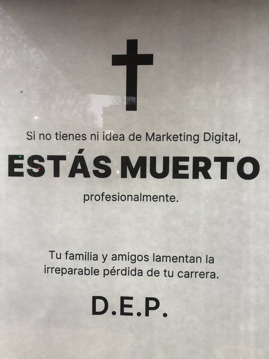 Campaña de estas que te dejan bien muerto... #unplug