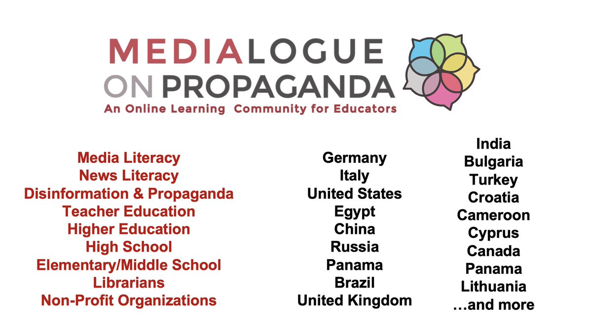 What a thrill to meet 60+ talented educators from around the world as we launch Phase 2 of Medialogues, which taps into The Power of Two! It's not too late for you to join us! medialogues.de