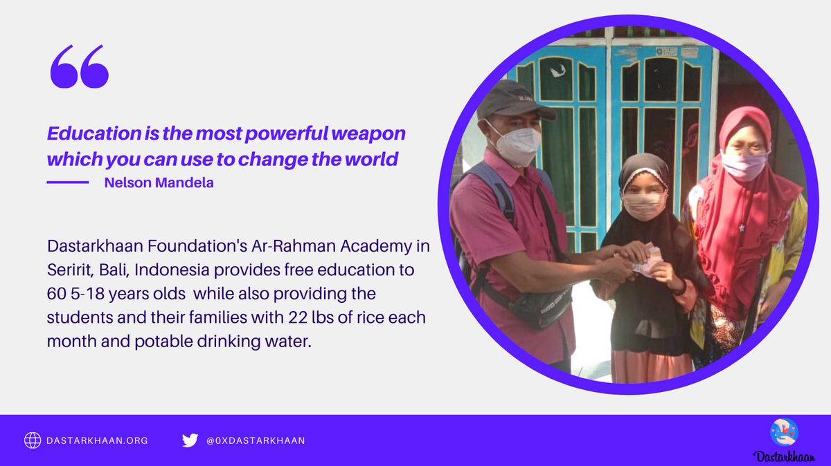 0xDastarkhaan's tweet photo. For #EducationDay we want to share with you how we support #EducationForAll through the operation of the Ar-Rahman Academy in Seririt, Bali, Indonesia  
#nonprofit #Indonesia #education #ChildRights https://t.co/2GZfRr3pff