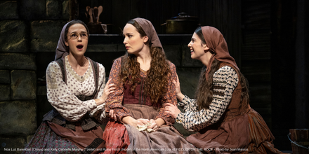 OPerformingArts's tweet photo. To love! To life! To new production photos from @FiddlerBroadway, coming to the Orpheum Theater two weeks from today on February 8-13.  https://t.co/9skIAbmaZy #omahabroadway #FiddlerTour #FiddlerMusical https://t.co/6ZXon9Ap7w