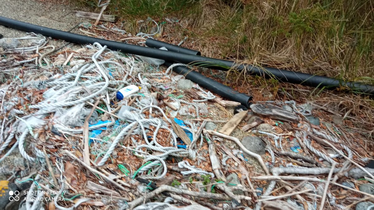 YarelaAysen's tweet photo. Pescadores artesanales con un equipo técnico nos envían estas imágenes desde Melinka.

Las salmoneras se expresan de estas formas también, con este basural. https://t.co/pFTXbu0QnL