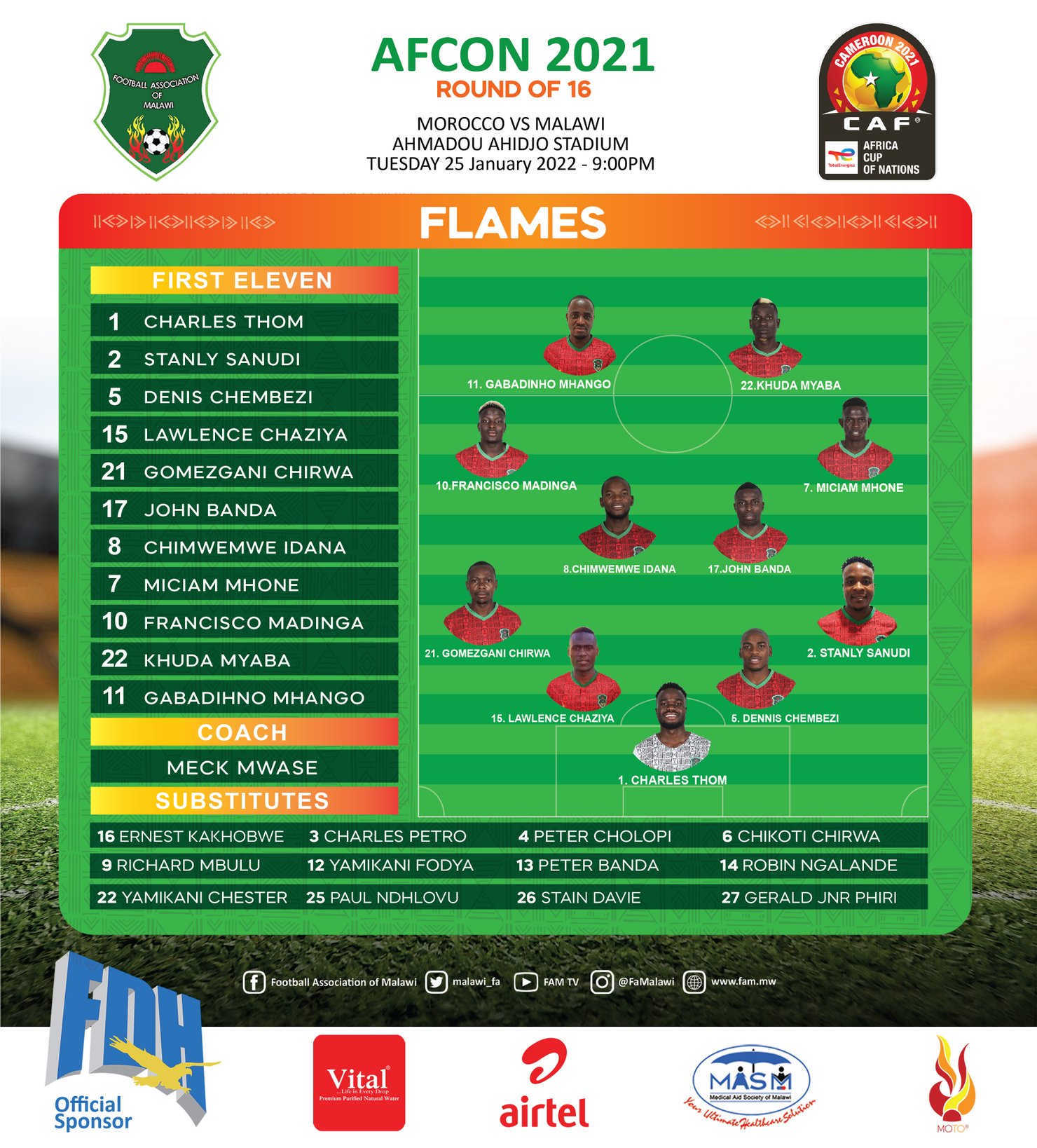 FA Malawi on Twitter 