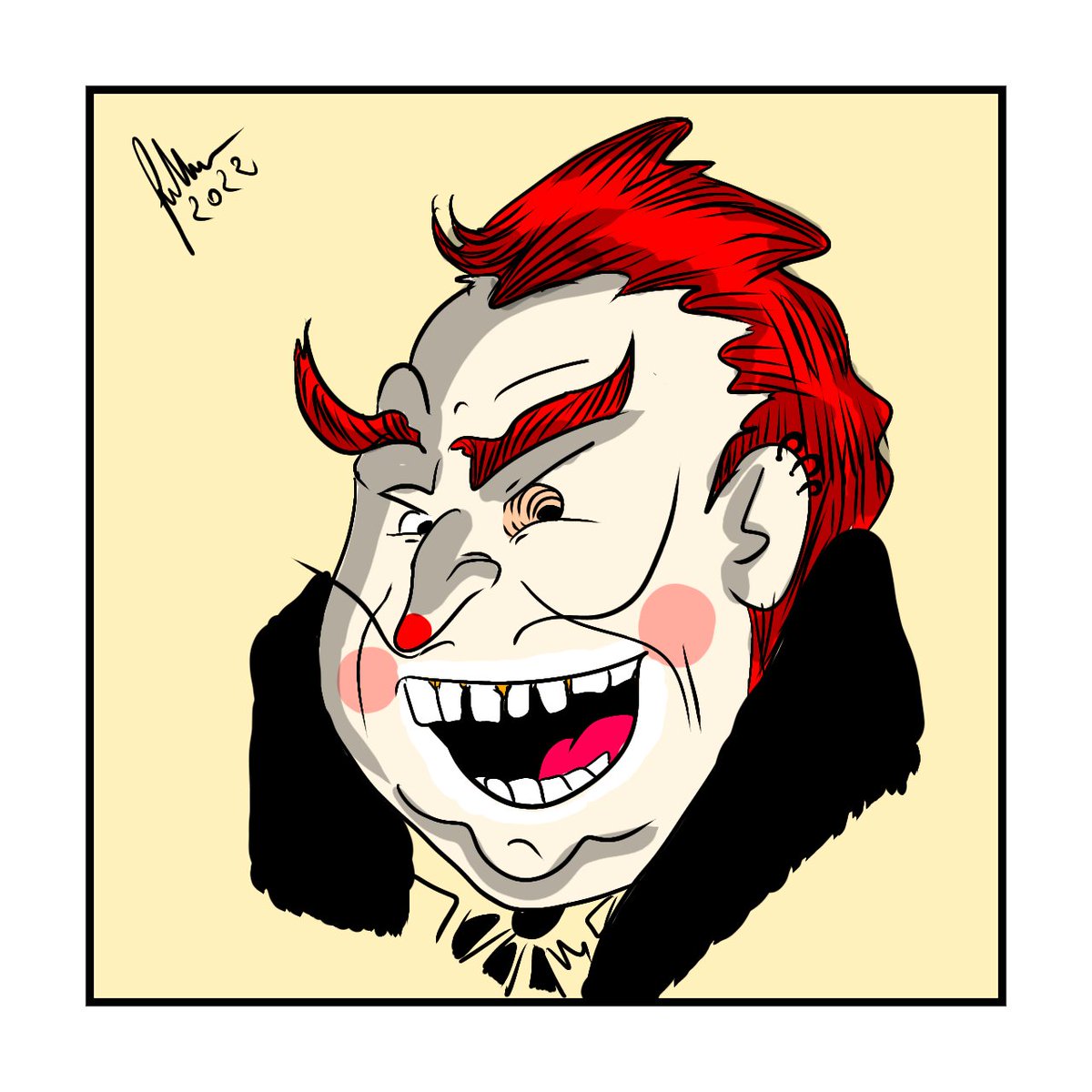 SketchNarrator's tweet photo. @ClownMastersInc part 3 😂
#NFTartists #nftcollectors #MetaverseNFT #Metaverse https://t.co/IqHOprVzhr