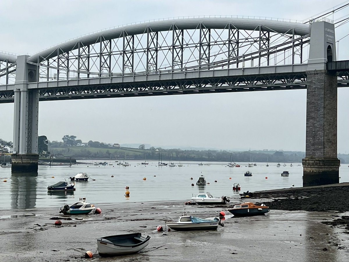 Royal Albert Bridge #BrunelBridge #RoyalAlbertBridge #RiverTamar #Devon #Cornwall