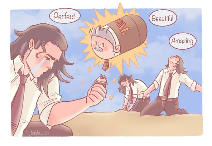 ✨ Perfect! Beautiful! Amazing! ✨
.
.
Loki finds a Mobius Tsum and is overcome with every emotion all at once…. 😂 
I have no excuses for this one…
.
#lokius #mobius #Loki #lokiseries 