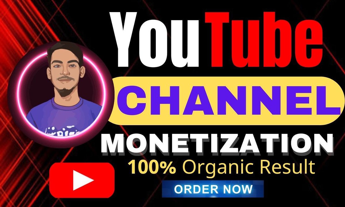 I will organic promotion for complete your youtube channel monetization

#YouTuber #youtubechannel  #youtube #channelmonetize #youtubepremium #youtubepromotion