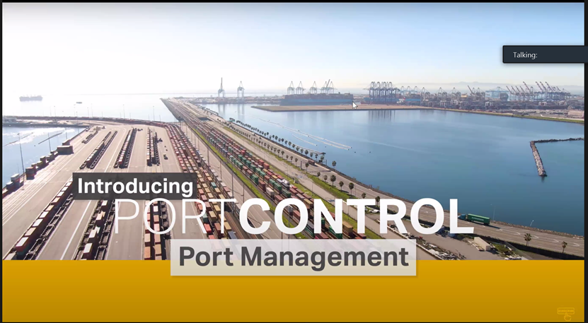 ShipFed's tweet photo. Mariners' Workshop continues with a very timely presentation on @portofhalifax's new electronic port management system. A great example of how port collaborative decision-making can be leveraged to address today's supply chain challenges! #eNavigation #MW2022 #supplychain #ports https://t.co/zgxqAoBVfi