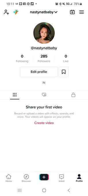 Add my new TikTok so I can go live at 1k followers. I'll post a tiddy video if you do. https://t.co/