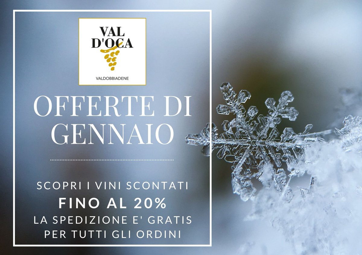 Sconti fino al -20% su Prosecco DOC Rosè, Millesimato DOCG e Rive - mailchi.mp/valdoca/promo-… #prosecco #proseccodocg #proseccorosè